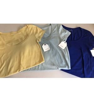 New lot of 3 Caslon shirts size small